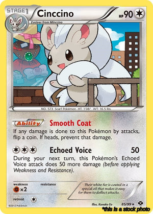 85/99 Cinccino Holo Rare Holofoil