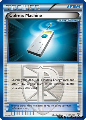 119/135 Colress Machine (Team Plasma) Uncommon Normal