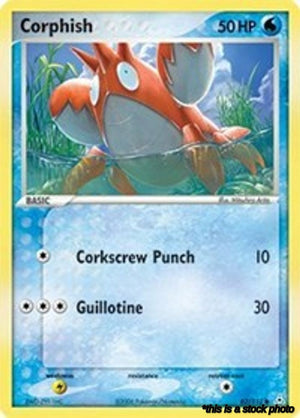 Reverse Holofoil Corphish - 062/110 [62/110 Lightly Played ]