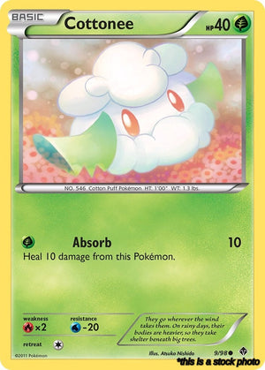 9/98 Cottonee (9) Common Normal