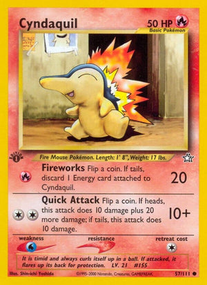 Common Cyndaquil (57) [057/111 Near Mint ]