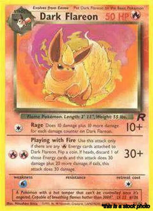 35/82 Dark Flareon Uncommon Unlimited