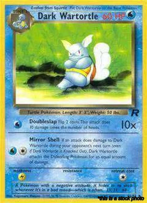 46/82 Dark Wartortle Uncommon Unlimited