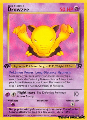 Common Drowzee [54/82 Moderately Played ]