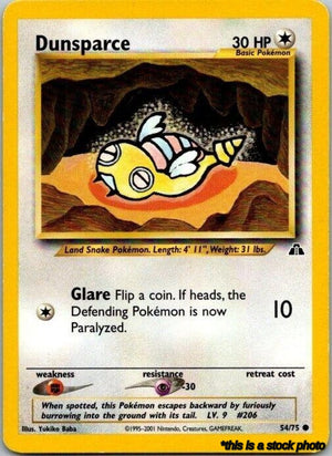 54/75 Dunsparce Common Unlimited
