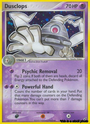 7/107 Dusclops Holo Rare Holofoil