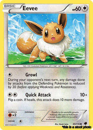 89/116 Eevee (89) Common Normal