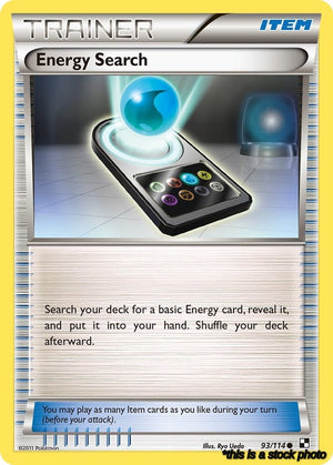 93/114 Energy Search Common Reverse Holofoil