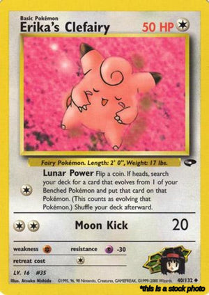 040/132 Erika's Clefairy Uncommon Unlimited