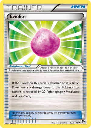 Uncommon Eviolite [122/135 Lightly Played ]