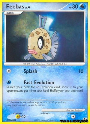 67/106 Feebas Common Reverse Holofoil