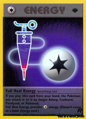 81/82 Full Heal Energy Uncommon 1st Edition