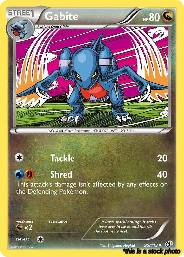 Normal Gabite [95/113 Moderately Played ]