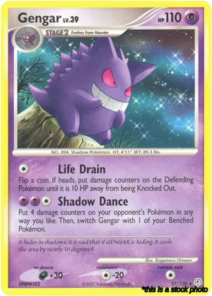Rare Gengar [27/130 Moderately Played ]