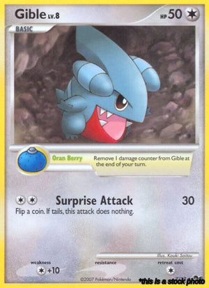 007/017 Gible Common Holofoil