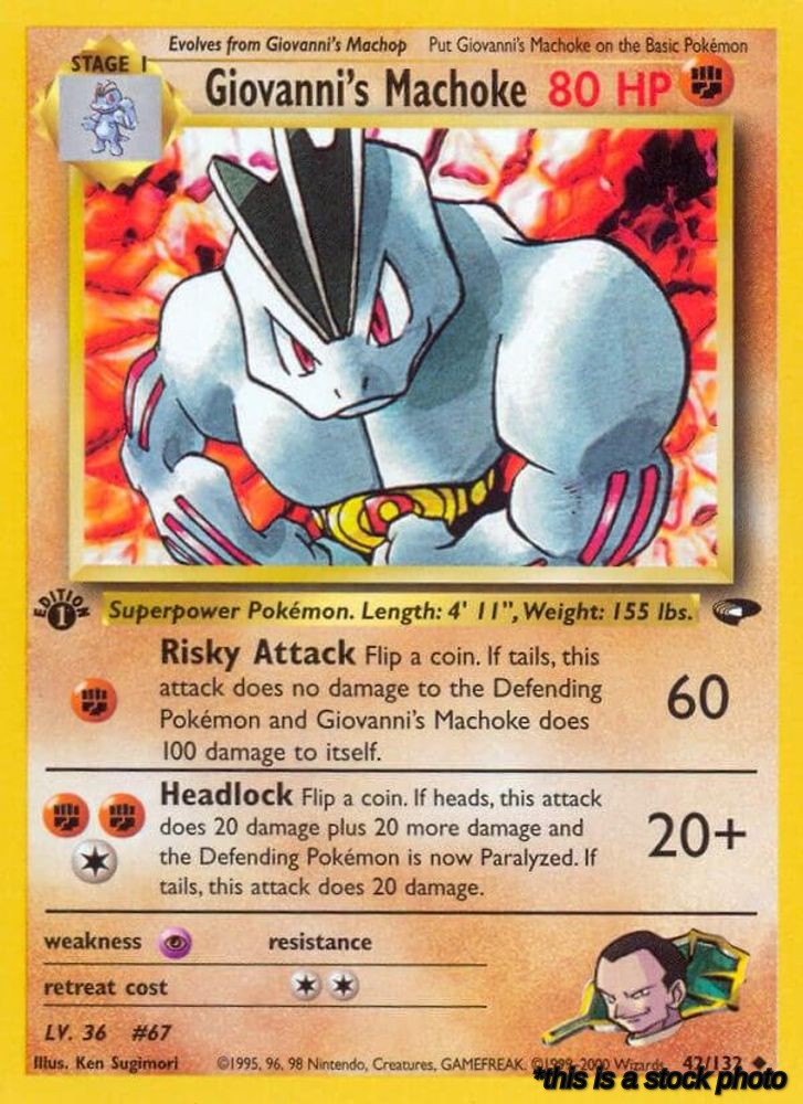 Giovanni's Machoke