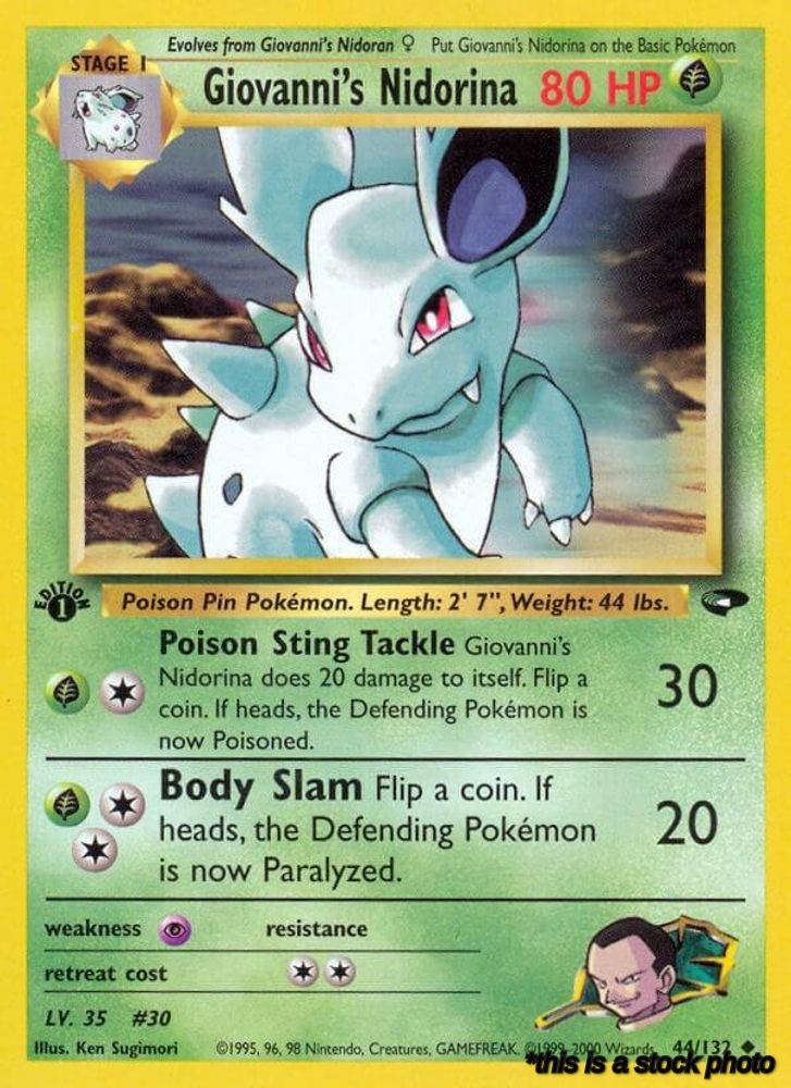Giovanni's Nidorina