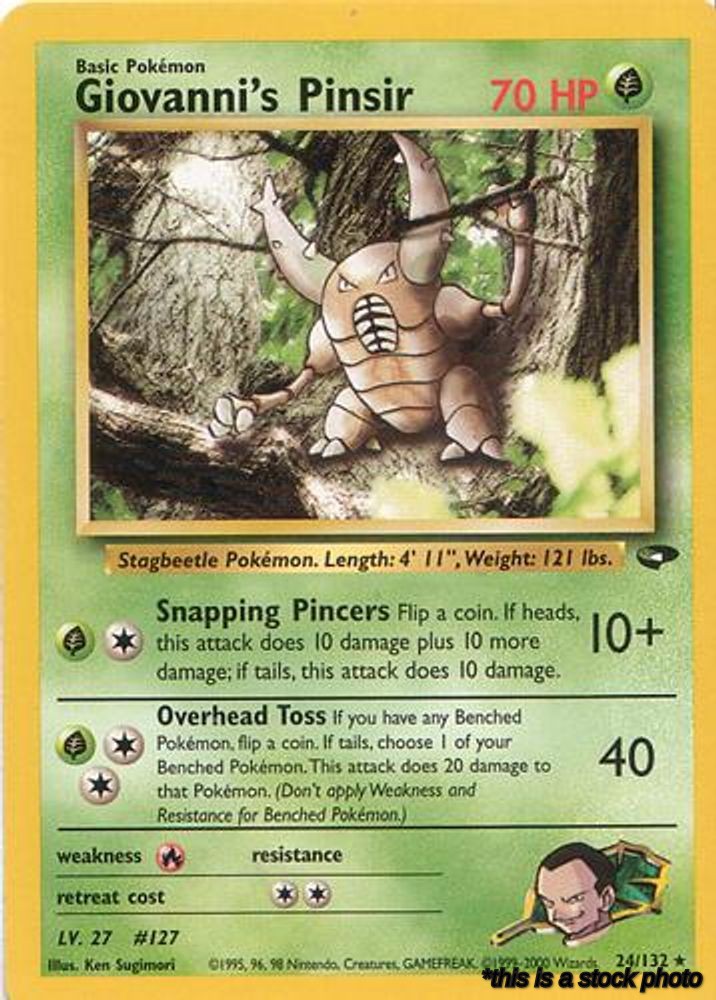 Giovanni's Pinsir