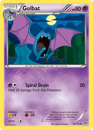 Uncommon Golbat [54/135 Lightly Played ]