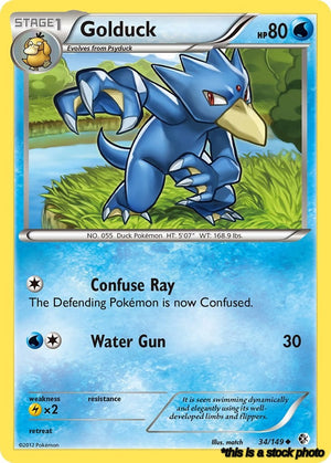 34/149 Golduck (34) Uncommon Normal