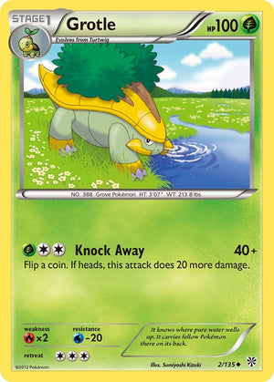 Uncommon Grotle [2/135 Lightly Played ]