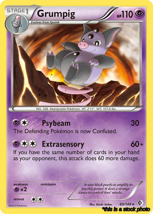 Normal Grumpig [60/149 Near Mint ]