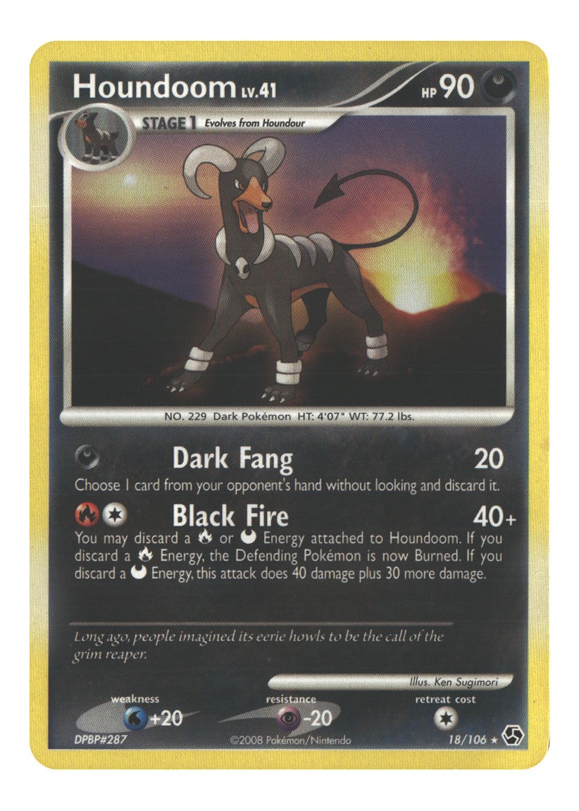 18/106 Houndoom Rare Normal