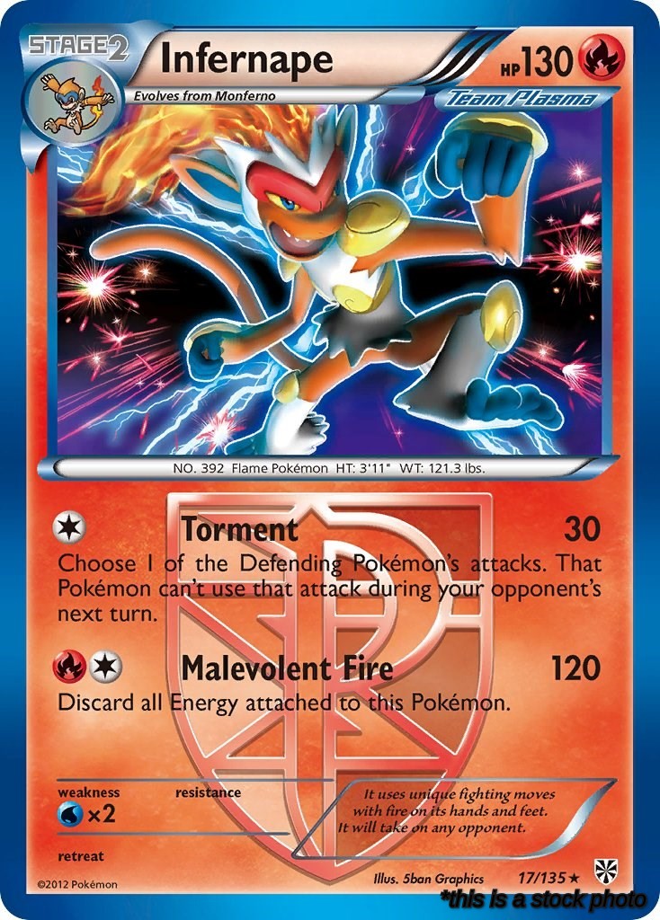 Infernape (Team Plasma)