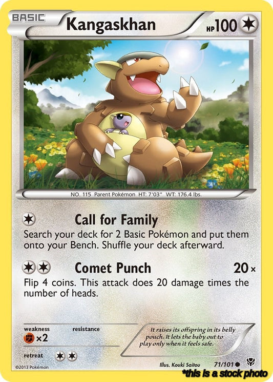 Common Kangaskhan [71/101 Moderately Played ]