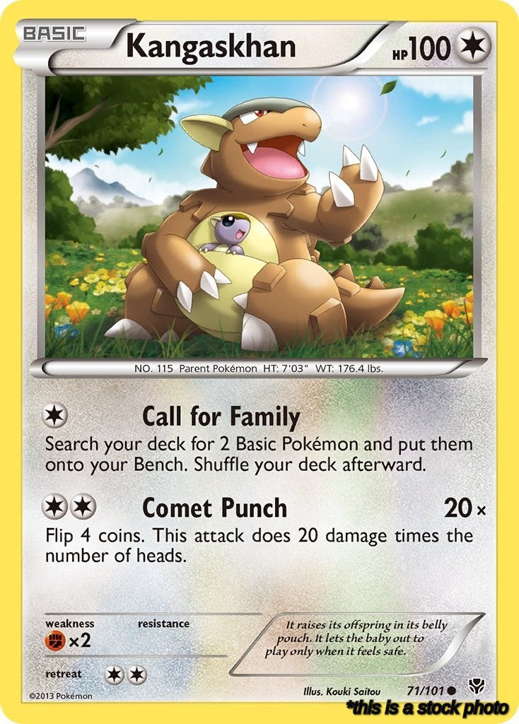 Common Kangaskhan [71/101 Lightly Played ]