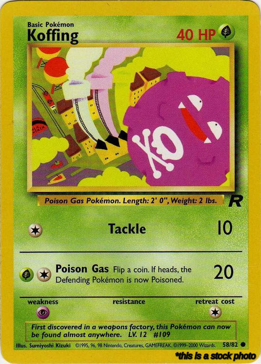 58/82 Koffing Common Unlimited