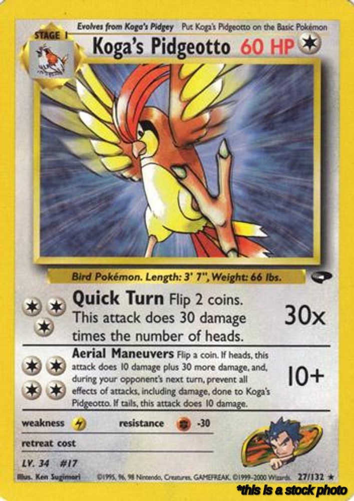 Koga's Pidgeotto