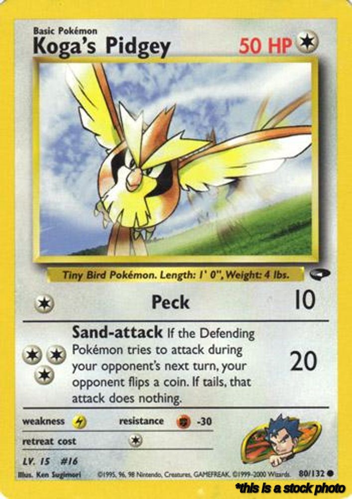 Koga's Pidgey (80)