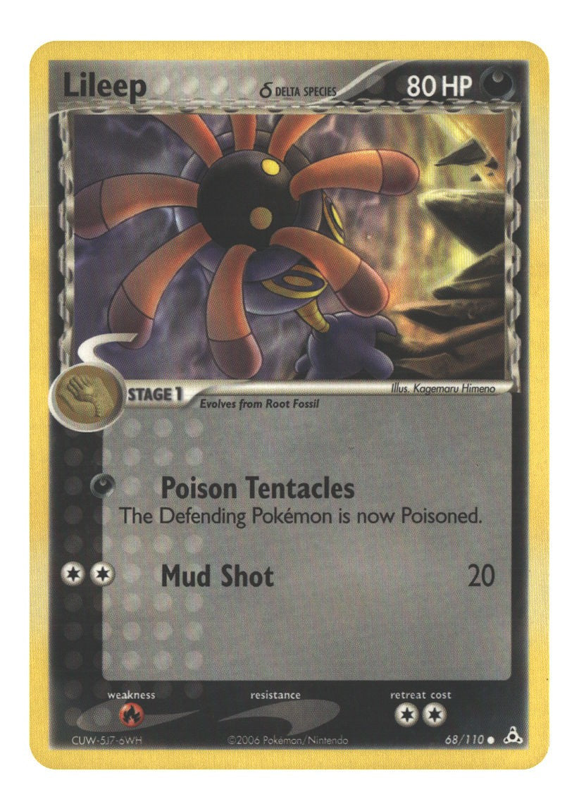 68/110 Lileep (Delta Species) Common Normal