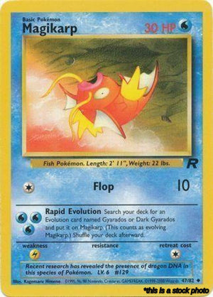 47/82 Magikarp Uncommon Unlimited