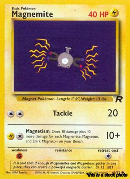 60/82 Magnemite Common Unlimited
