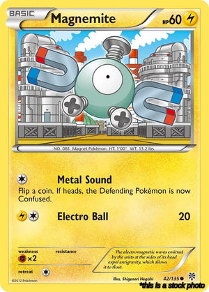 42/135 Magnemite (42) Common Normal
