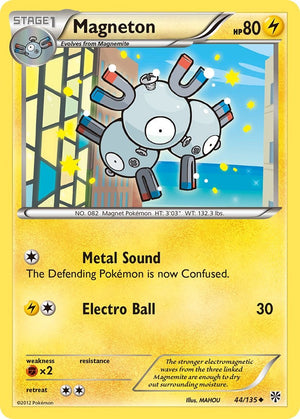 Uncommon Magneton (44) [44/135 Lightly Played ]