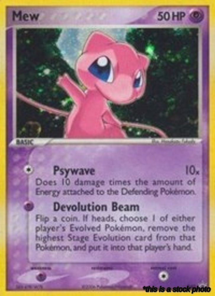 Mew - 040 (Trainer's Challenge Set)