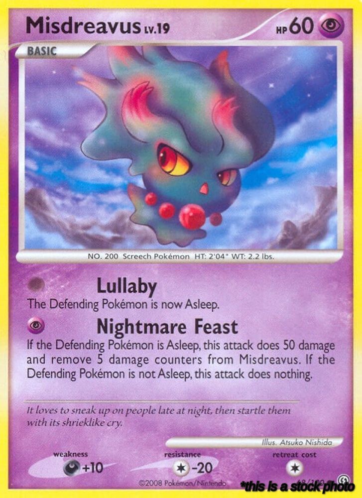 68/100 Misdreavus Common Normal