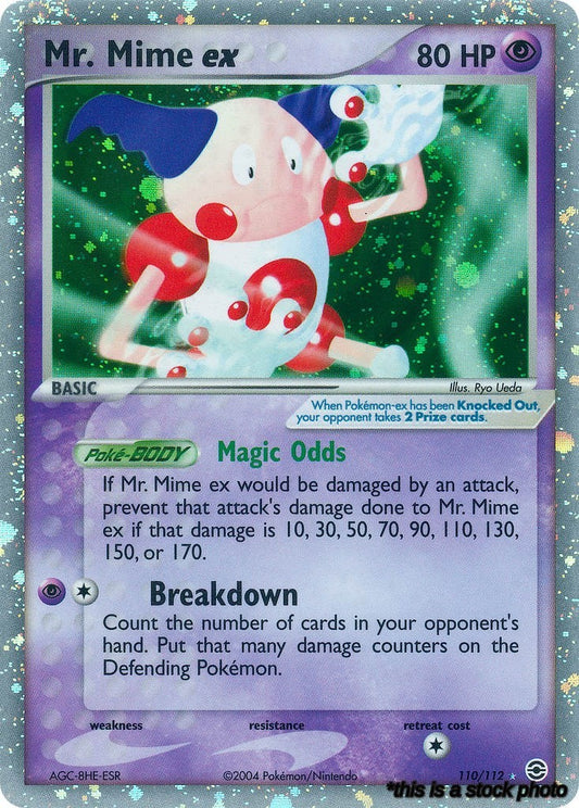 Mr. Mime ex - 110/112