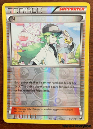 96/108 N (Supporter) Uncommon Reverse Holofoil