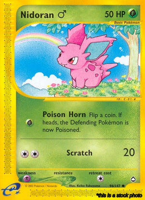 96/147 Nidoran M Common Normal
