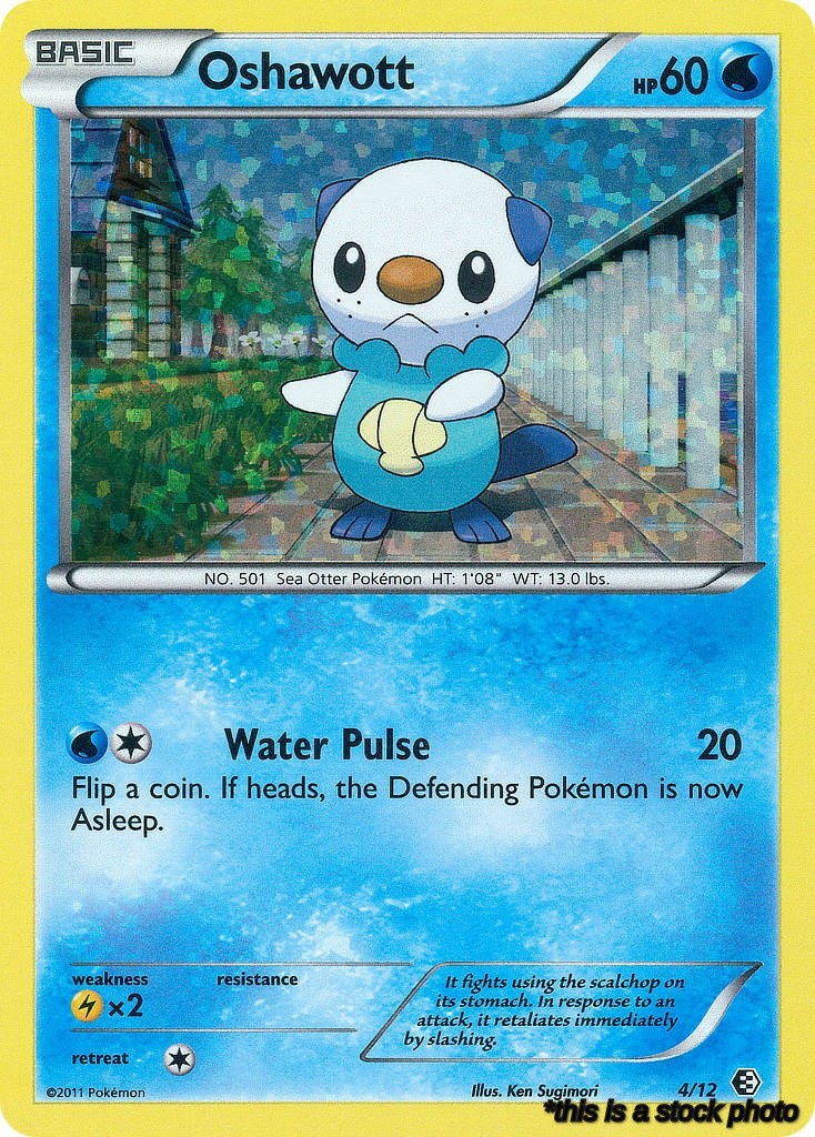 Promo Oshawott - 4/12 [004/012 Damaged ]