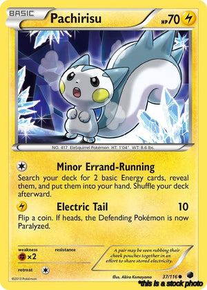 Common Pachirisu [37/116 Lightly Played ]