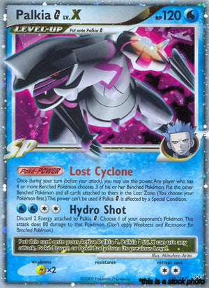 125/127 Palkia G Lv.X Ultra Rare Holofoil