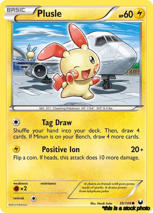 39/108 Plusle Common Normal