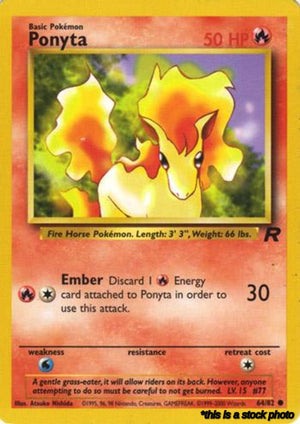 64/82 Ponyta Common Unlimited