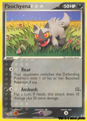 Normal Poochyena [79/113 Moderately Played ]