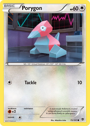 Common Porygon [72/101 Lightly Played ]